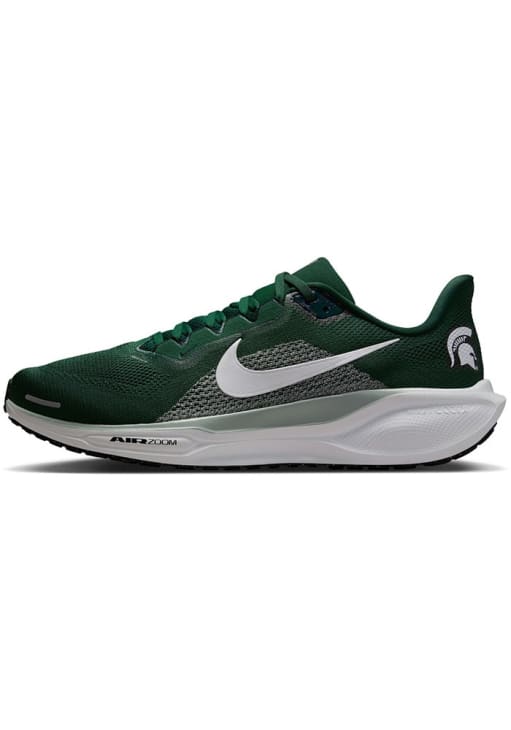 GREEN Zoom Pegasus 41 Michigan State Spartans Mens Shoes - 1250620