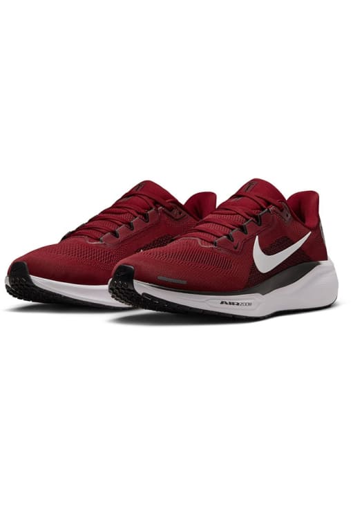 Nike Oklahoma Sooners Red Zoom Pegasus 41 Mens Shoes