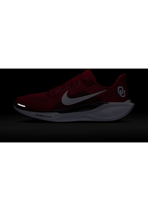 Nike Oklahoma Sooners Red Zoom Pegasus 41 Mens Shoes