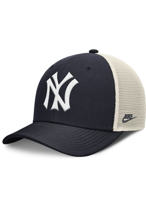 Nike New York Yankees NAVY Cooperstown 2T Rise Trucker Adjustable