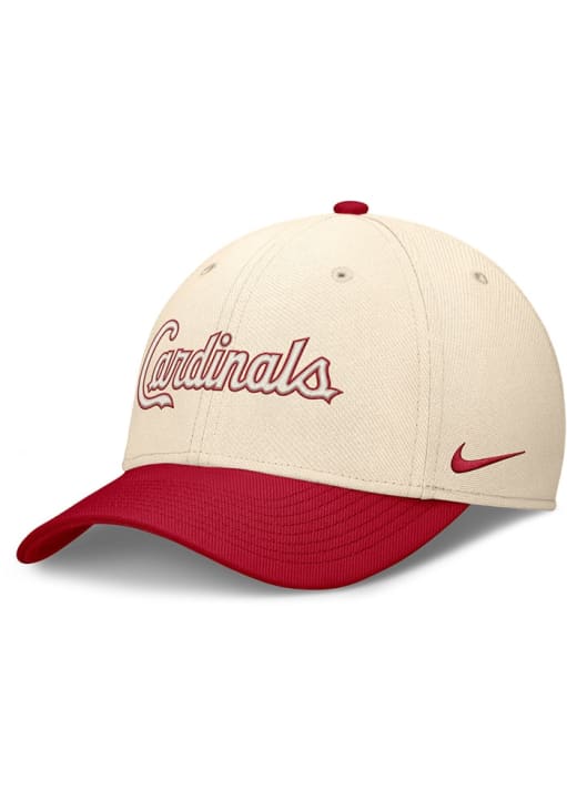 St Louis Cardinals Mens 2T Tonal Statement Swooshflex IVORY Nike