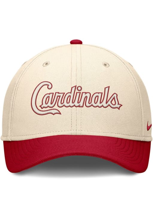 St Louis Cardinals Mens 2T Tonal Statement Swooshflex IVORY Nike