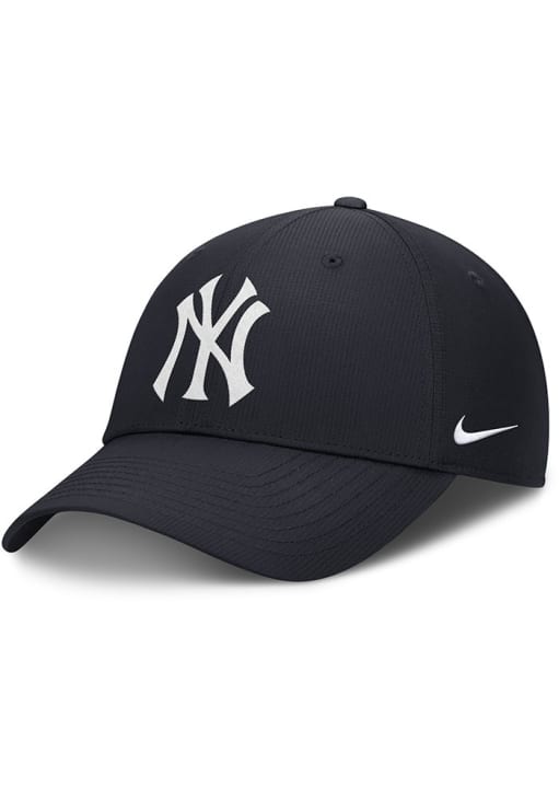 Yankees Official x Nike Cap [NY購入品] Nike New York Yankees BLUE Ripstop Club Structured Adjustable Hat
