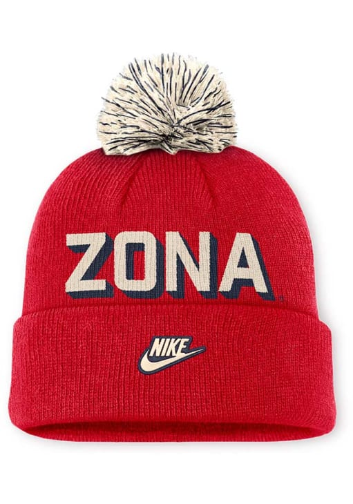 red nike beanie mens