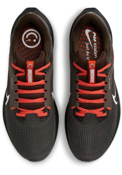 Cleveland Browns ORANGE Nike Zoom Pegasus 40 Mens Shoes - 12520415
