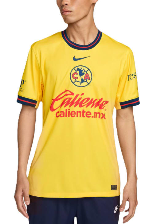 Club América Mens Nike Replica Soccer GOLD Home Jersey - 125500605