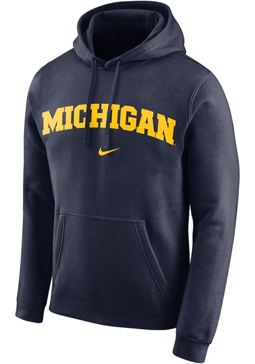 michigan hoodie nike