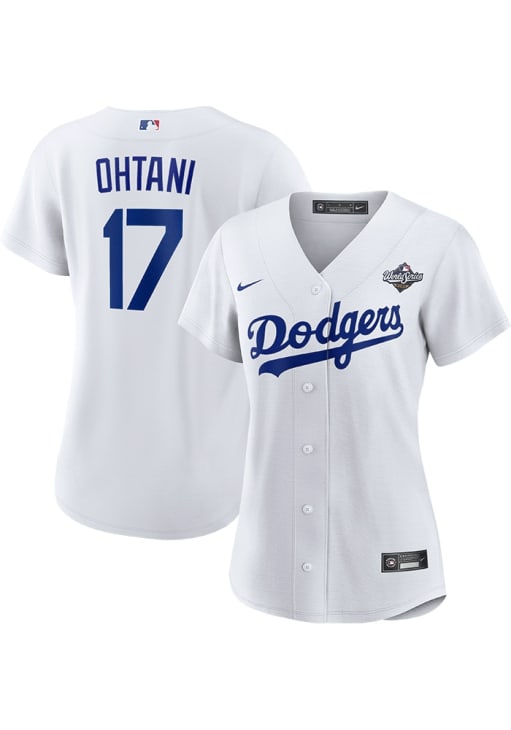 Shohei Ohtani Los Angeles Dodgers Womens Replica White 2025 World