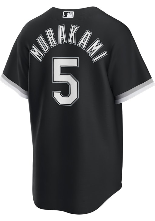 Munetaka Murakami Chicago White Sox Mens Replica BLACK Alt Jersey