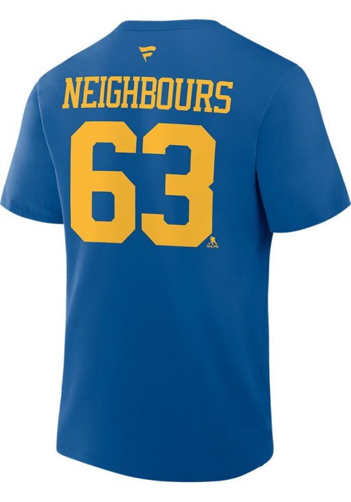 Jake Neighbours St Louis Blues LIGHT BLUE Home Short Sleeve Player