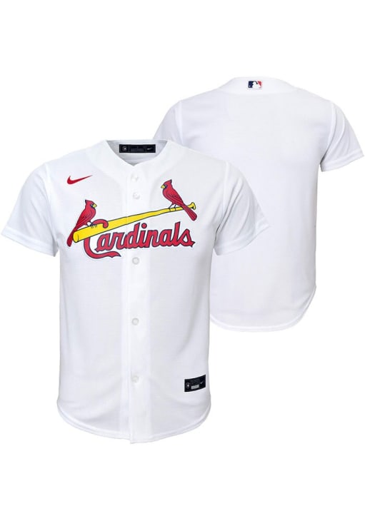 Nike St Louis Cardinals Boys White Home - 133403625