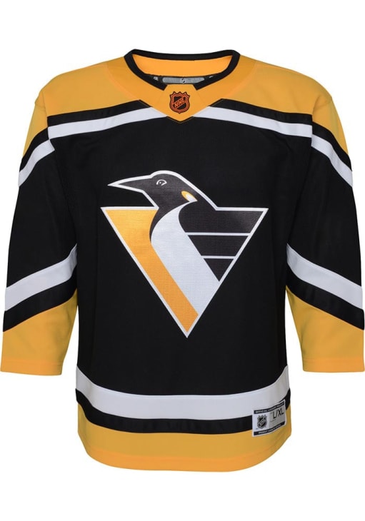 Pittsburgh Penguins Boys BLACK Reverse Retro Premier Jersey