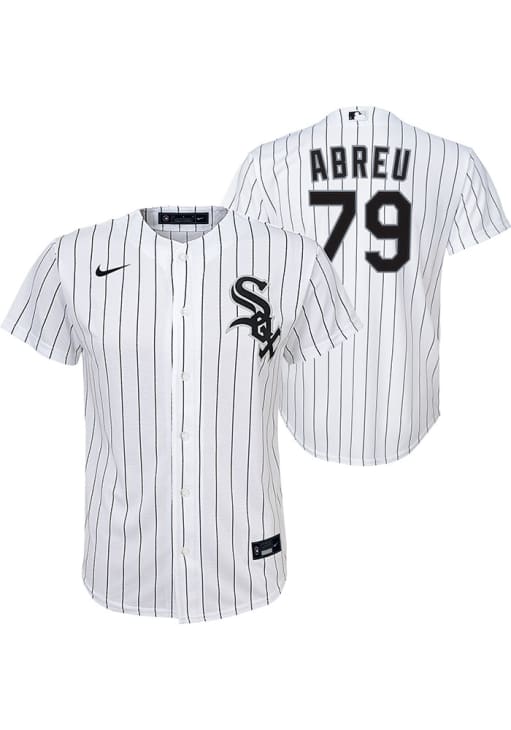 Chicago White Sox Jose Abreu Youth White Home Baseball Jersey