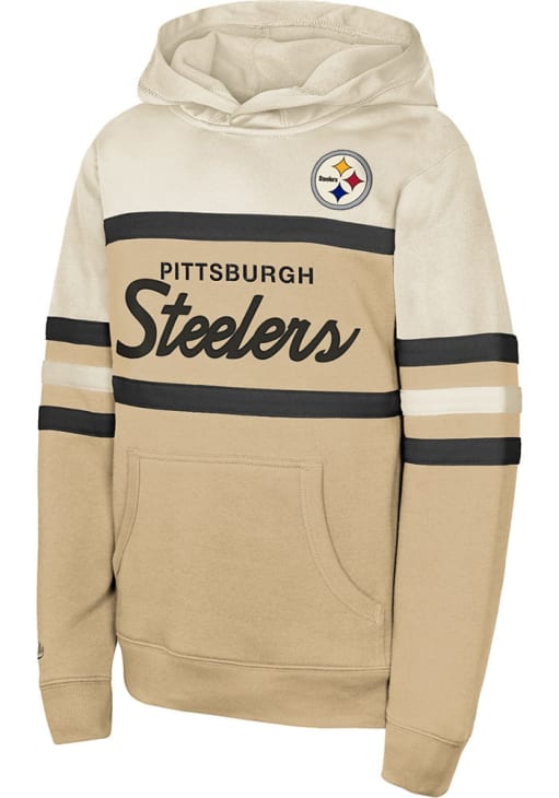 Pittsburgh Steelers フード付きスウェットシャツ Pittsburgh Steelers Men's Pro Standard Old English Pullover Fleece