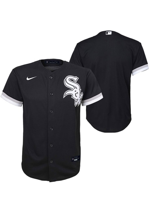 Nike Chicago White Sox Boys BLACK Alt Replica - 133407544