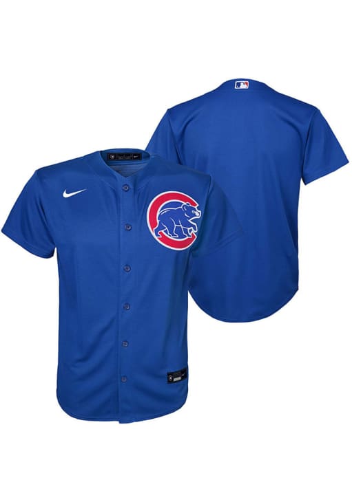 Nike Chicago Cubs Boys ROYAL Alt Replica - 133407545