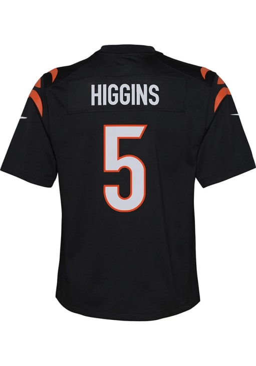 Cincinnati Bengals Tee Higgins Youth Home BLACK Nike Football
