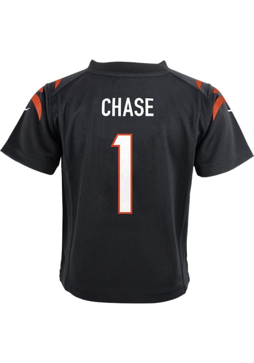 Cincinnati Bengals Ja'Marr Chase Baby Home BLACK Nike Football