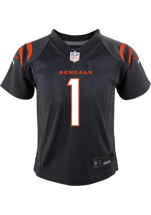 Cincinnati Bengals Ja'Marr Chase Baby Home BLACK Nike Football