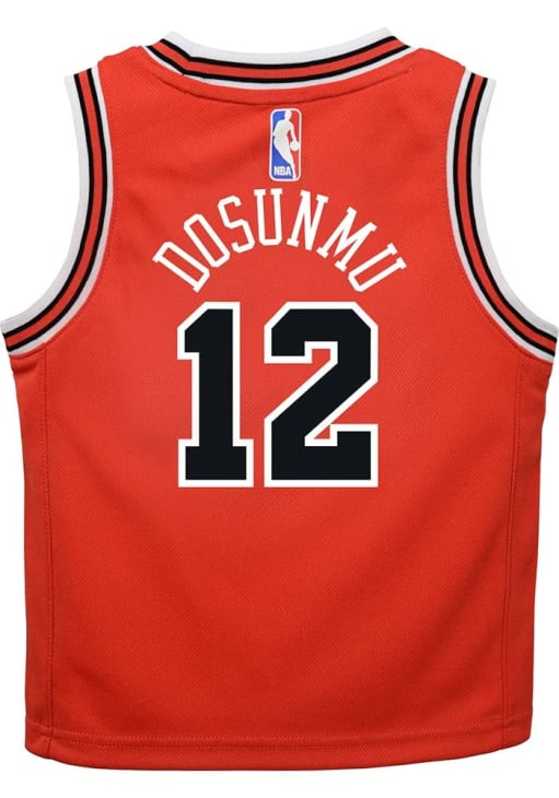 Chicago Bulls Ayo Dosunmu Toddler NBA Player Replica Red
