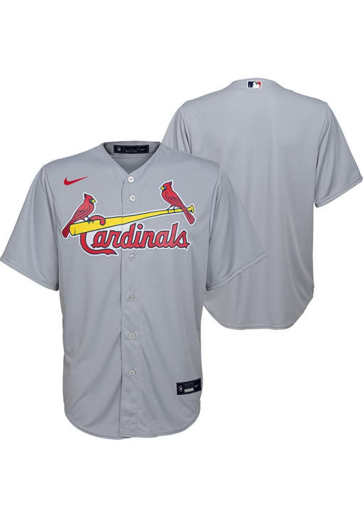 HYS　ユニフォーム St Louis Cardinals Youth HEATHERGREY Road Blank Replica Baseball