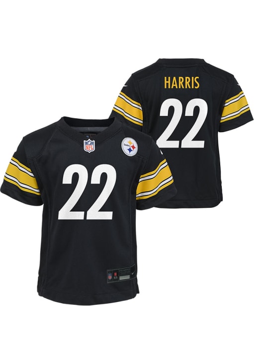 Pittsburgh Steelers Najee Harris Toddler Home BLACK Nike Football