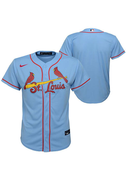 Nike St Louis Cardinals Boys LIGHT BLUE Alt 3 Replica Blank