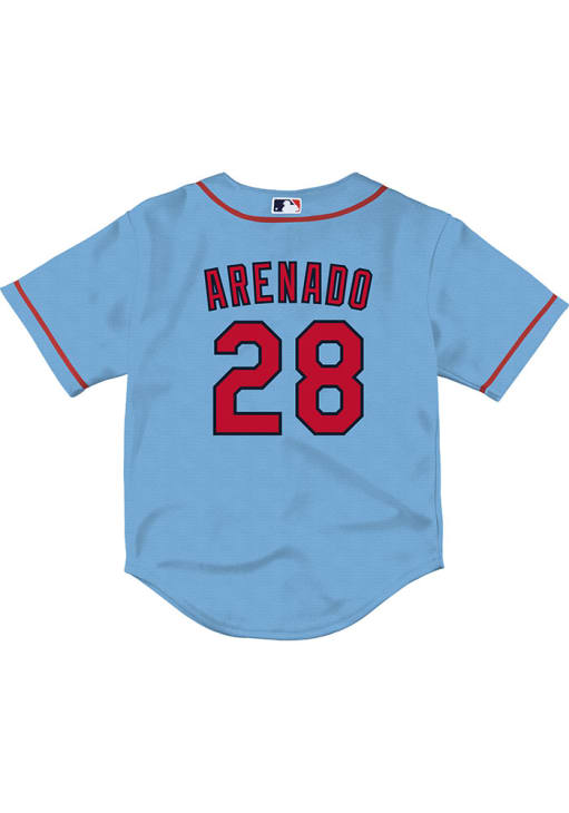 St Louis Cardinals Nolan Arenado Toddler Alt 3 Replica LIGHT BLUE