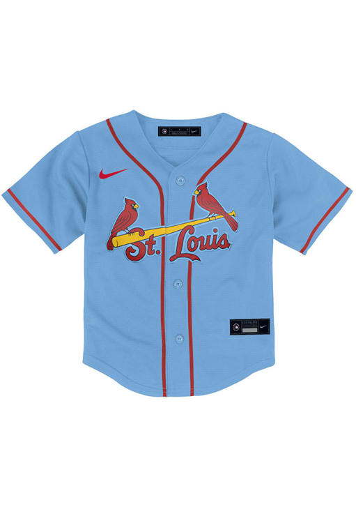 St Louis Cardinals Nike Toddler LIGHT BLUE Alt 3 Replica Blank