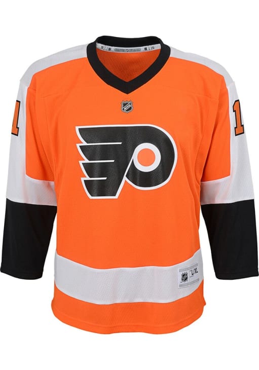 Philadelphia Flyers Travis Konecny Youth ORANGE Replica Home