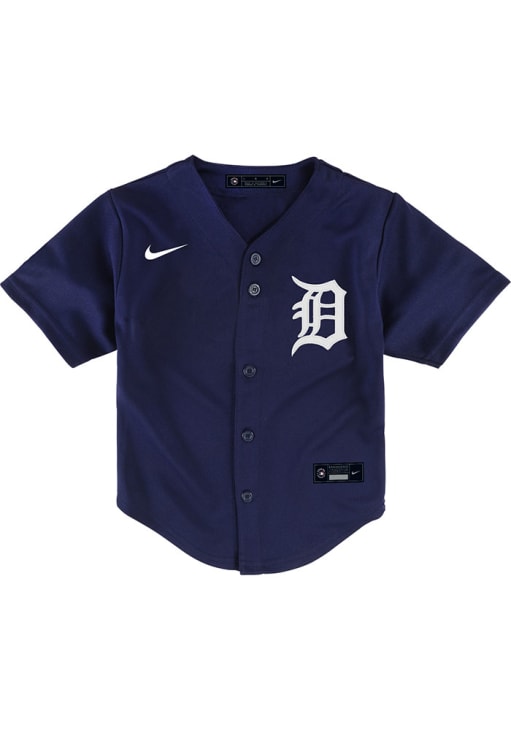 Detroit Tigers Nike Baby NAVY Alt Replica Baseball Jersey - 133416684