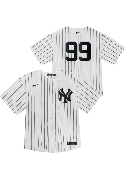 Toddler Nike Aaron Judge White New York Yankees Game Jersey Size: 4T