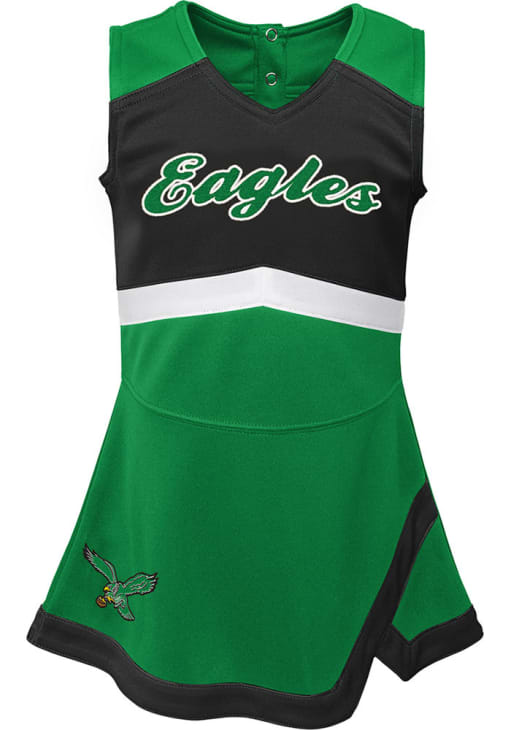 green cheerleader dress Spartans Toddler 2pc Cheer Set – Spartan Spirit Shop main image 1