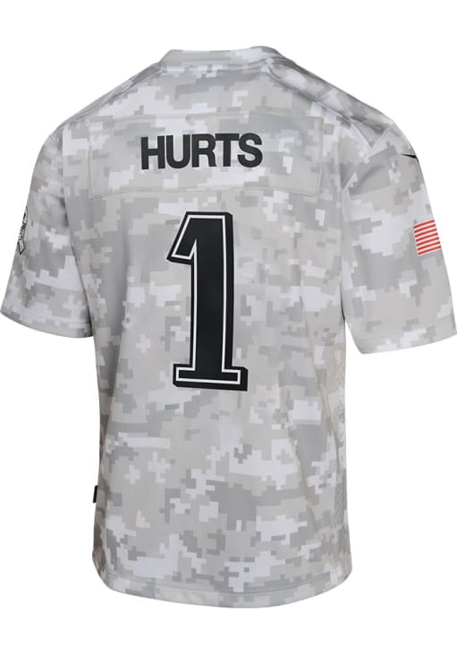Philadelphia Eagles Jalen Hurts Youth Salute To Service GREY Nike