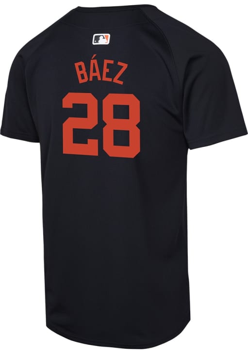 Tigers ユニフォーム 4枚セット 31マルテ-5ゴメス-番号無し2着 Detroit Tigers Javier Baez Youth NAVY Alt Limited Baseball Jersey