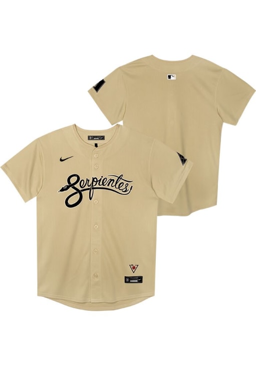 Nike Arizona Diamondbacks Boys GOLD City Connect Limited - 133418199