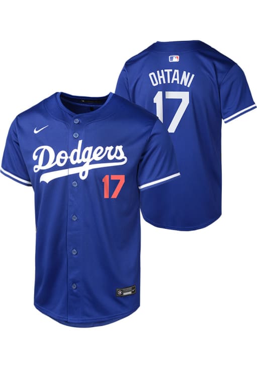 Los Angeles Dodgers Shohei Ohtani Youth BLUE Alt 2 Limited