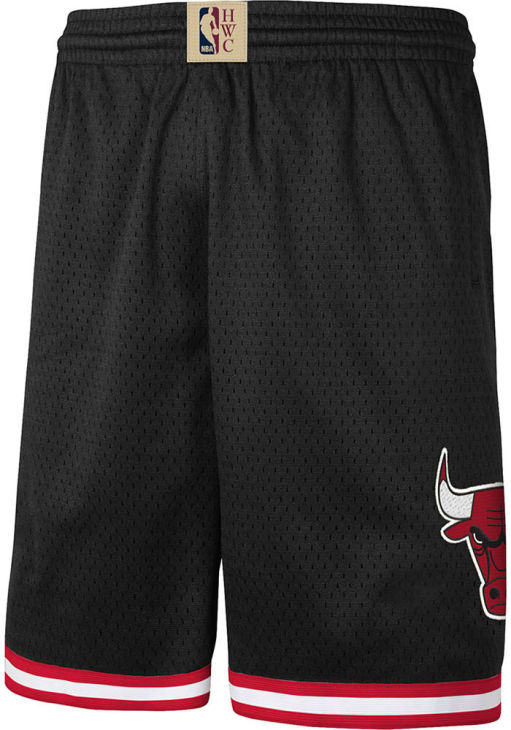 Chicago Bulls Mitchell and Ness Youth Red Team ID Swingman Shorts