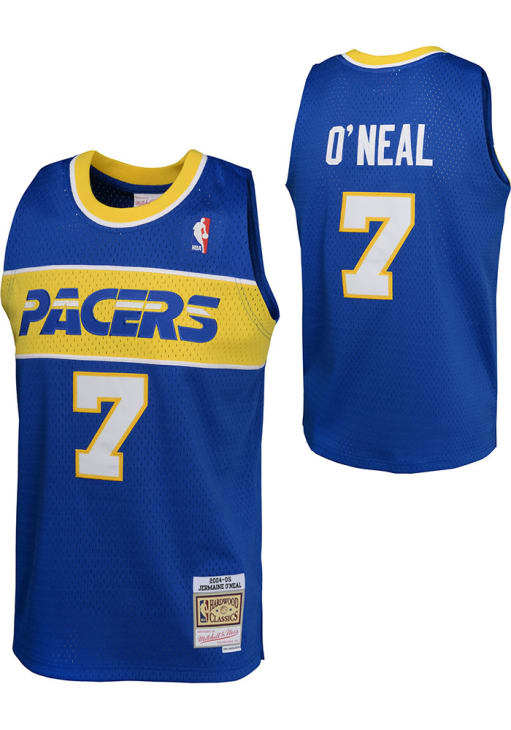 NBA インディアナ・ペイサーズ、 オニール ユニフォーム　jersey Indiana Pacers Jermaine O'Neal Youth NAVY Swingman Road Basketball