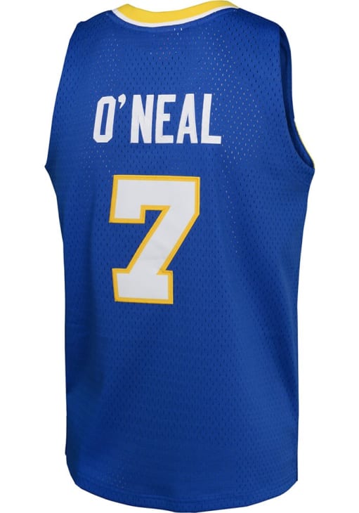 Jermaine O'Neal # Indiana Pacers Boys NAVY Swingman Road Jersey