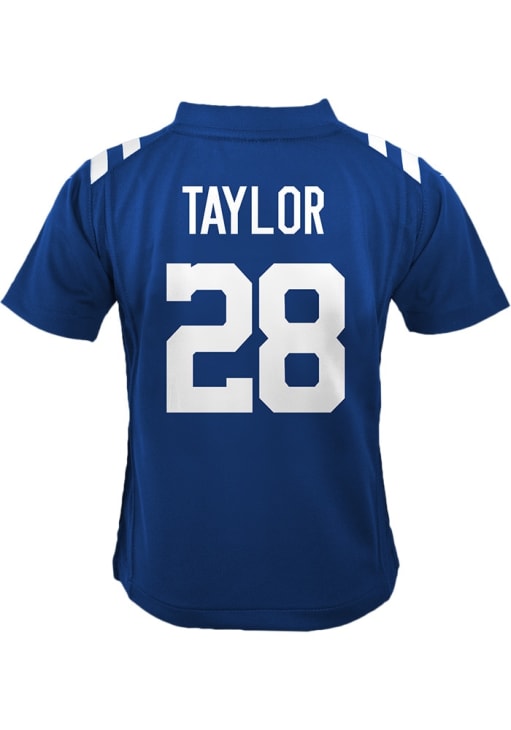 Indianapolis Colts Jonathan Taylor Boys Replica BLUE Nike Football