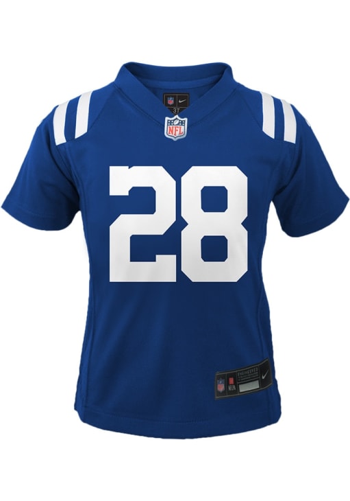 Indianapolis Colts Jonathan Taylor Boys Replica BLUE Nike Football