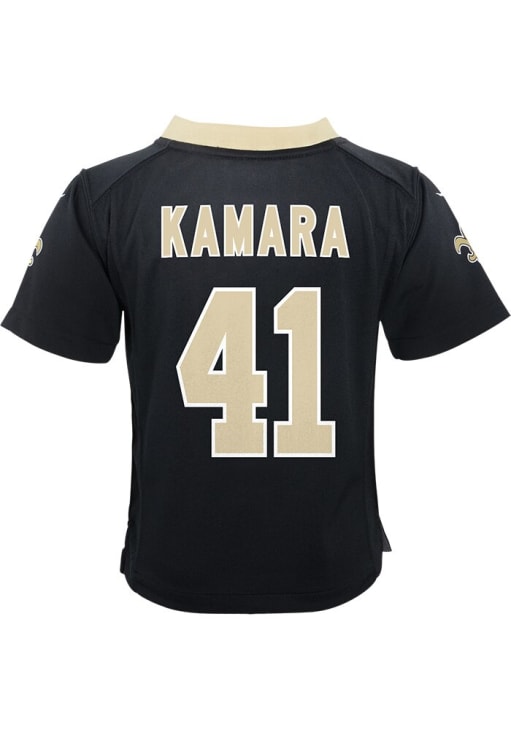 New Orleans Saints Alvin Kamara Boys Replica BLACK Nike Football