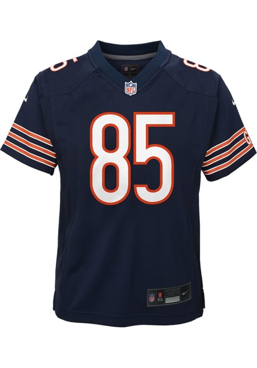 Chicago Bears Cole Kmet Youth Home Replica NAVY Nike Football