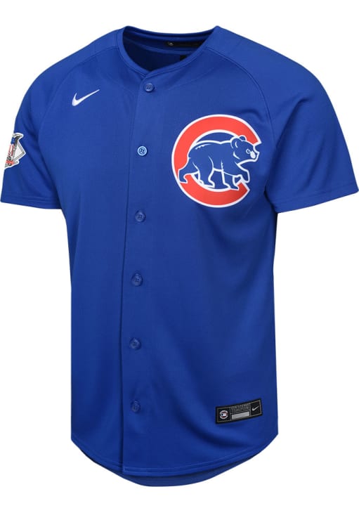 Chemise Chicago Cubs Russell Athletic – Bleu – Taille M Garçon – Occasion