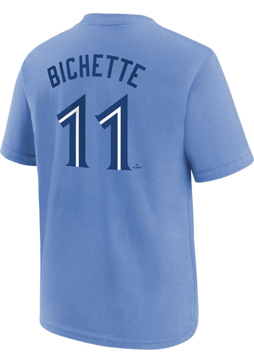 ブルージェイズ Bichette ユニフォーム 11 Youth Toronto Blue Jays Bo Bichette Nike Navy 2024 City Connect