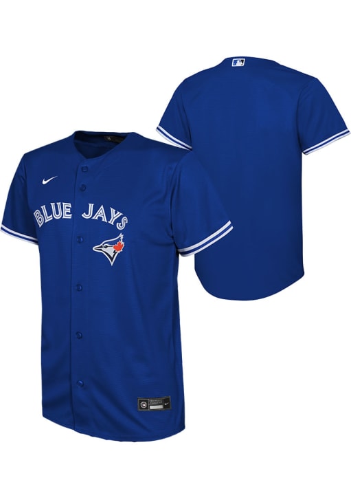 Toronto Blue Jays Youth ROYAL Alt Replica Baseball Jersey - 133420871