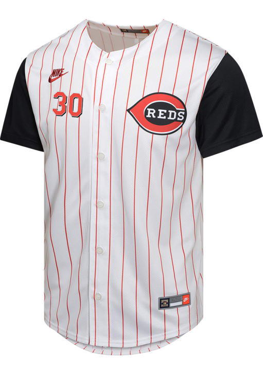 Cincinnati Reds Ken Griffey Jr. Youth White Cooperstown Limited