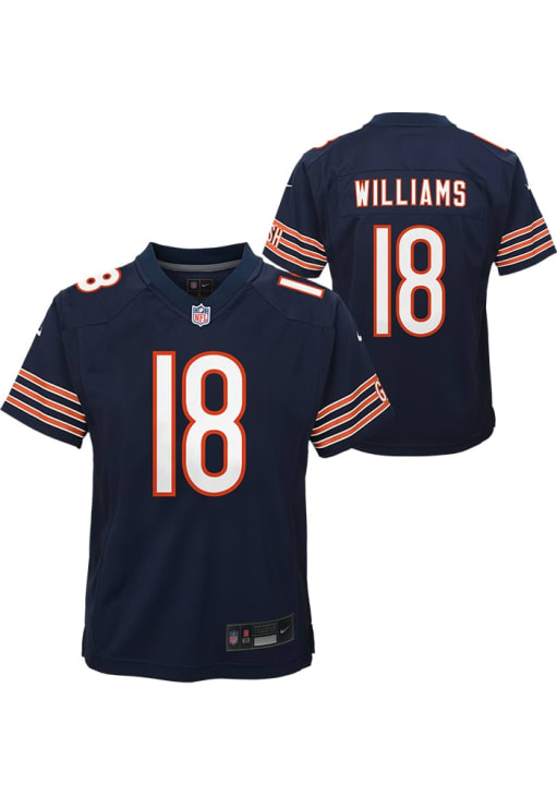 Chicago Bears Caleb Williams Youth Replica NAVY Nike Football