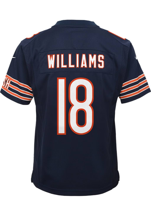 Chicago Bears Caleb Williams Youth Replica NAVY Nike Football